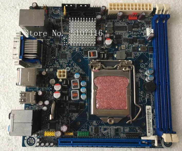 Высококачественная настольная материнская плата для DH57JG DDR3 1156 будет испытания перед отправкой