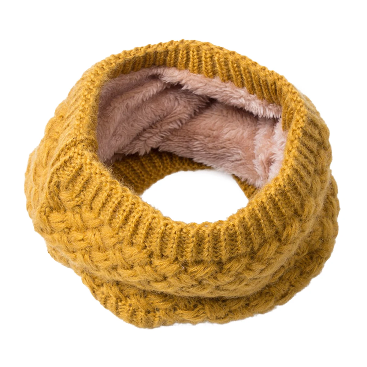 YEABIU, Модный зимний теплый шарф для женщин и мужчин, вязаный шарф-воротник для мужчин и женщин, удобный плотный бархатный шарф - Цвет: J