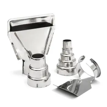 

4PCS Heat Gun Hot Air Nozzles Accessories Kit Soldering Station DIY Shrink Wrap