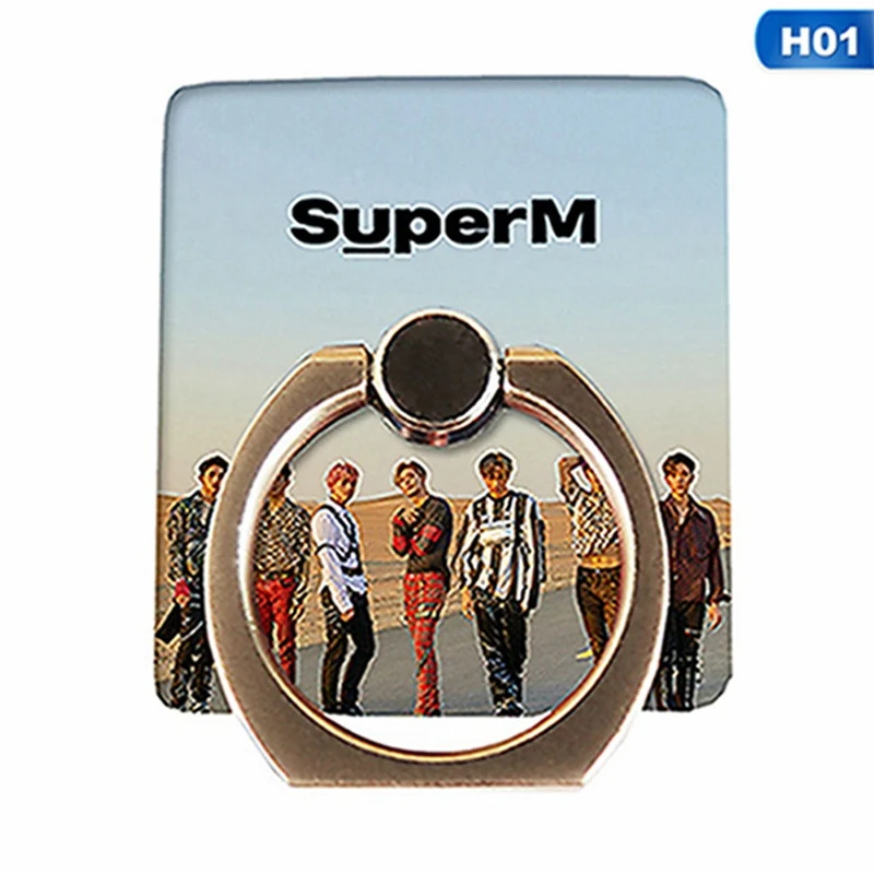 Kpop SuperM альбом "Jopping" Серия Автомобильный держатель для телефона кольцо Пряжка мобильный чехол для телефона кронштейн смартфон и кольцо планшета держатель