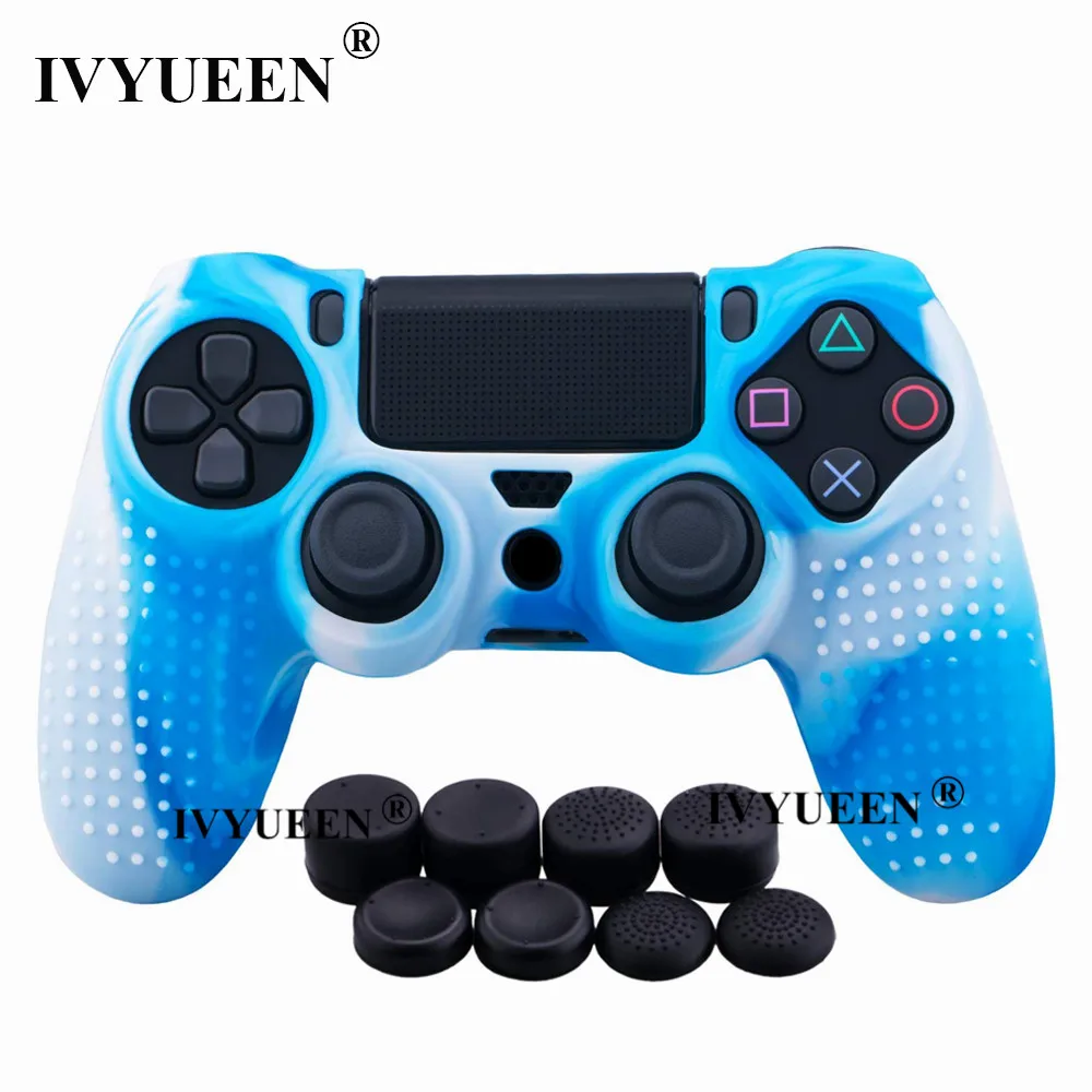 for PlayStation dualshock 4 ps4 Pro slim controller protective skin silicone case 14