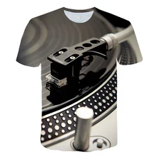 Летняя новая забавная техника футболка мужская с коротким рукавом Повседневная футболка мужской размер плюс Фитнес Футболка