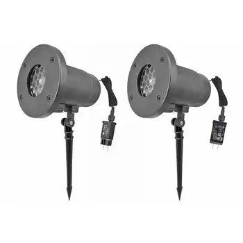 

Snowflake Projector Light Super Bright Waterproof Lawn Snowflake Remote Control Outdoor LED Lamp for Christmas Halloween