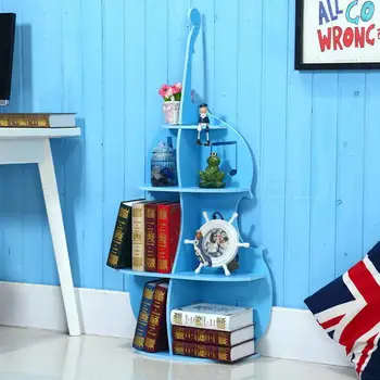 

Creative Bookshelf Art Sculpt Display Shelf Student Bookshelf Cartoon Picture Bookshelf Living Room Study Decoration