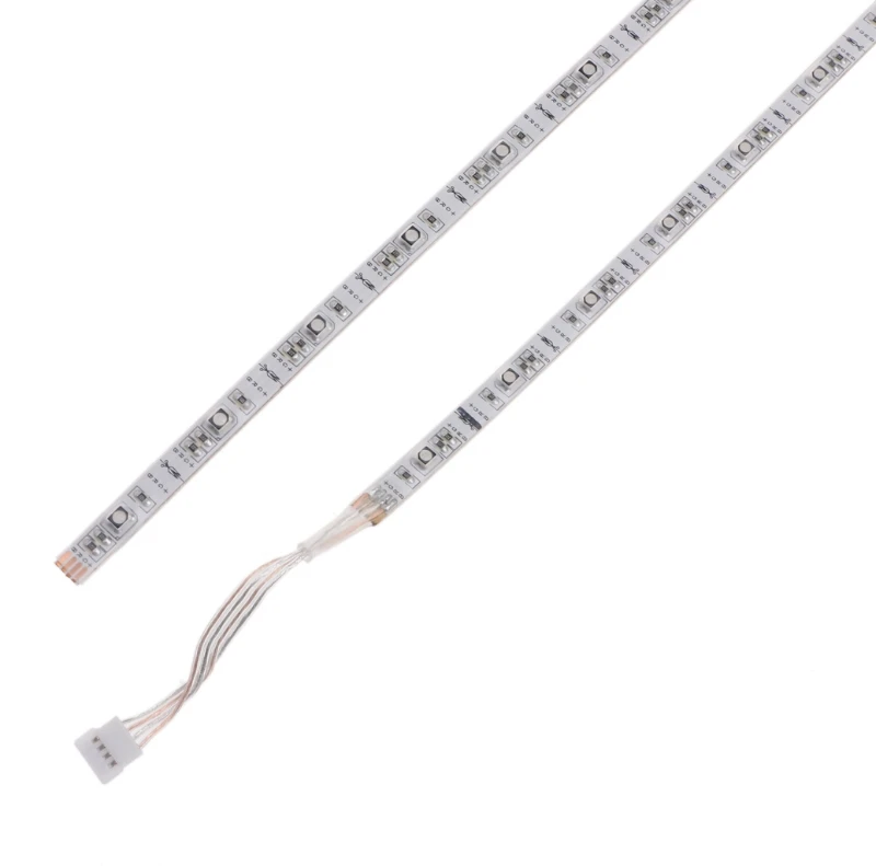 1 Pair Waterproof USB LED Shoes Strip Light 0.65mx2 RGB SMD3528 Flexible Decor