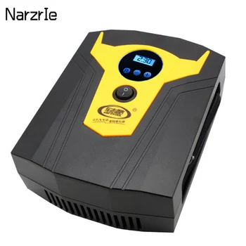 

Air Compressor 12V Portable Car Tyre Inflator Pump Digital Tire Pressure Detection Wireless Electric Tire Pump with LED Light