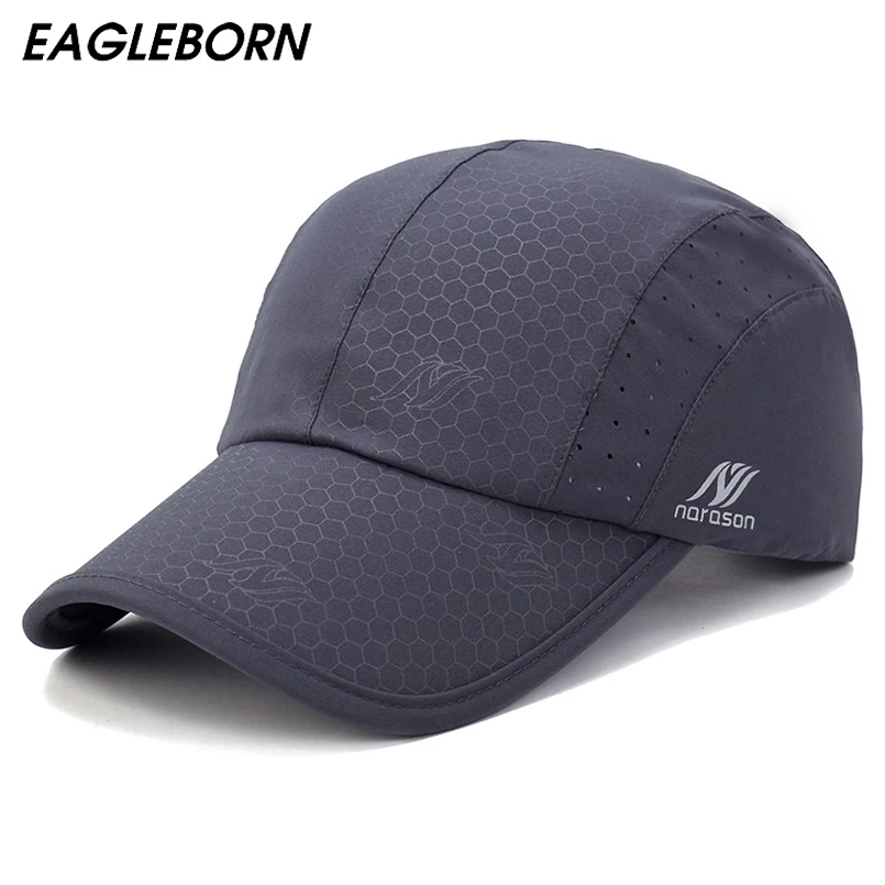 Бейсболка EAGLEBORN мужская летняя белая с сеткой|Мужские бейсболки| |