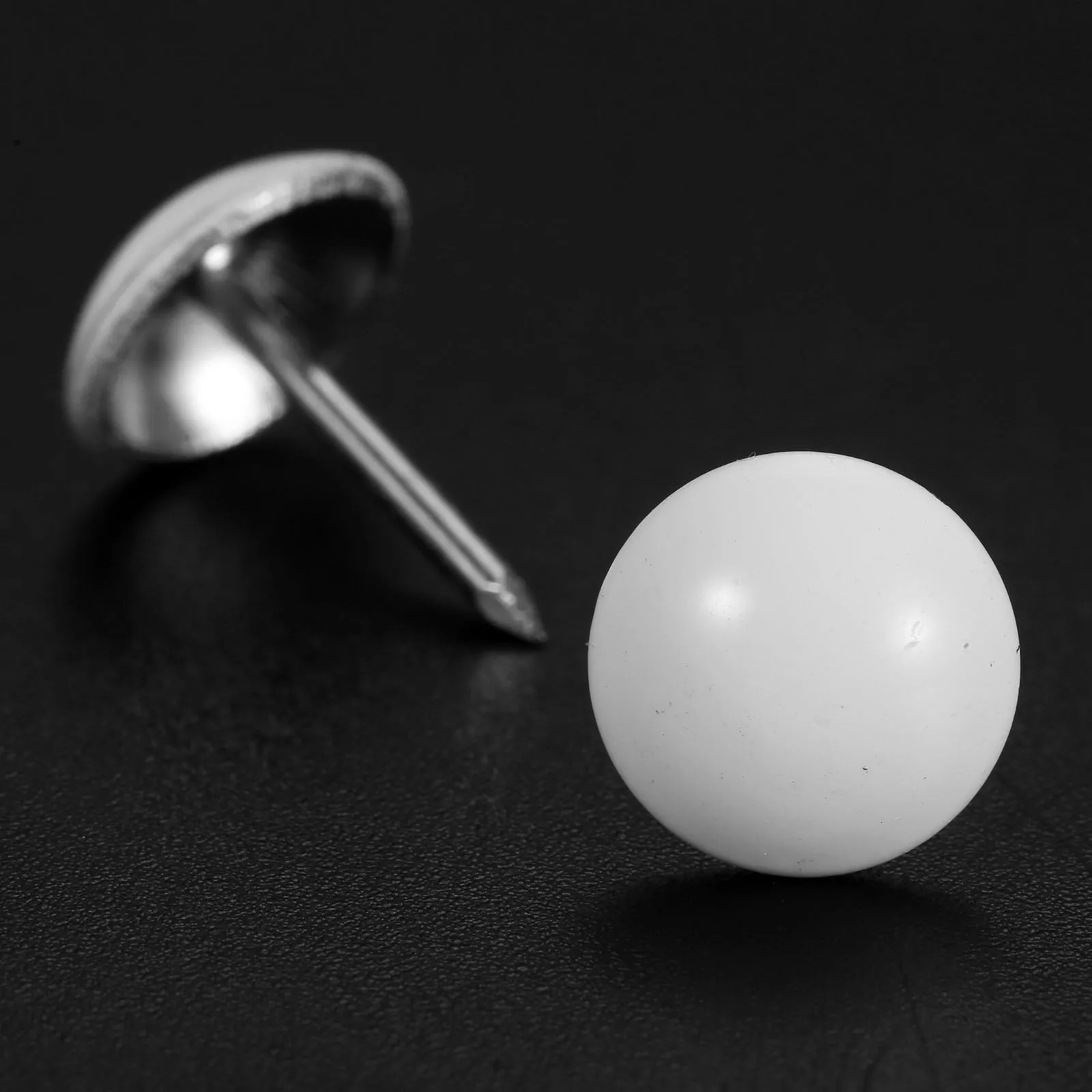 White Metal Upholstery Nail 50Pcs