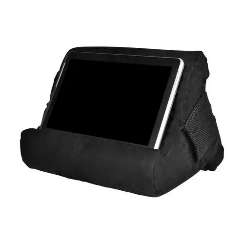 Черный Новая многоугольная мягкая подушка-подставка для подушек IPads Подушка-подставка для планшетов-читателей, смартфонов, книг, журналов, подушка - Цвет: Черный