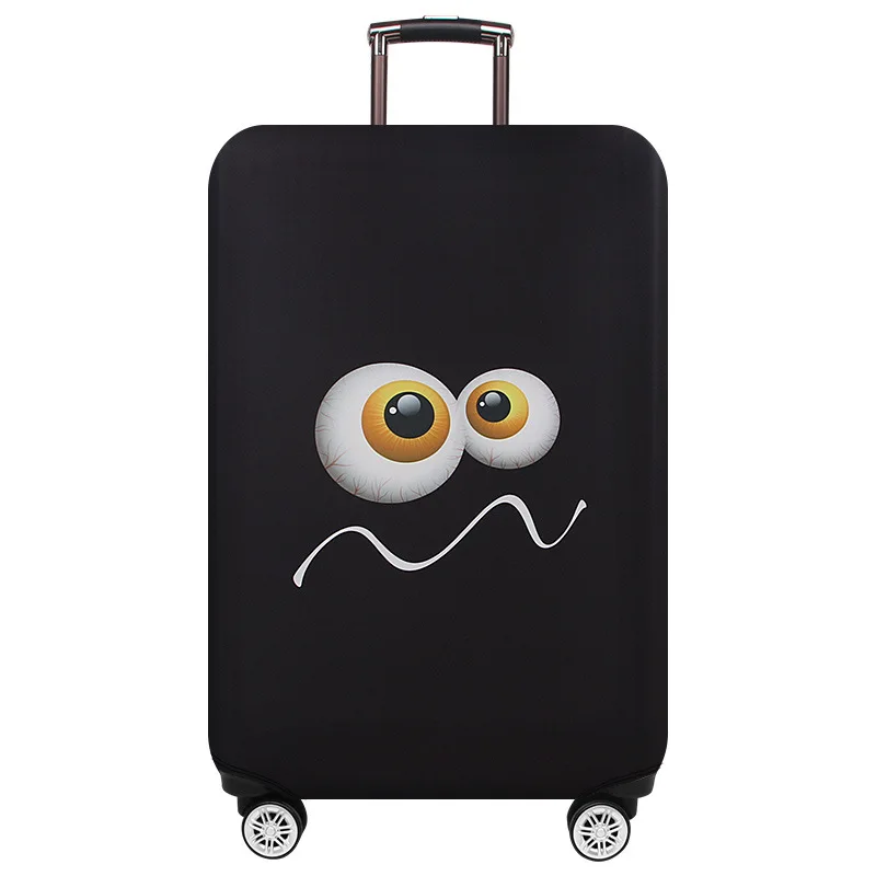 Толстый дорожный арбузный чехол для чемодана, дорожный аксессуар, эластичная крышка багажного отделения для чемодана 18-32 дюймов - Color: D