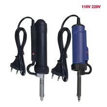 110v220v lata elétrica dispositivo de sucção portátil automático estanho vácuo elétrico solda otário desoldering bomba ferramenta reparo solda