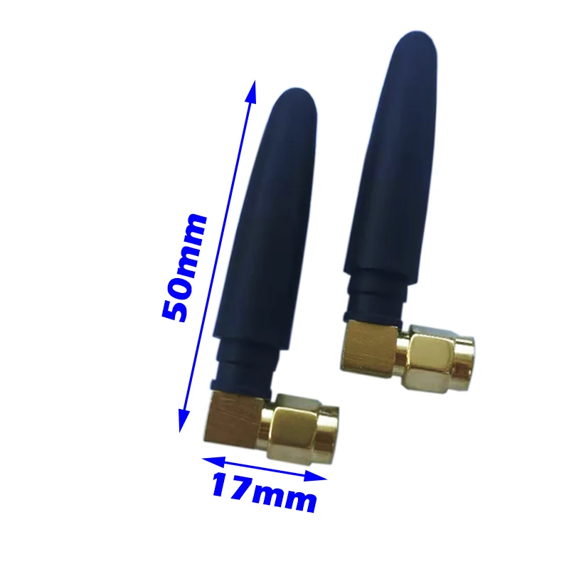 WiFi Antenna 3dbi Sma Male Connector 802.11b Aerial IPX to Extension Cord Pigtai Cable 11cm Elbow Right Angle L Router Modem
