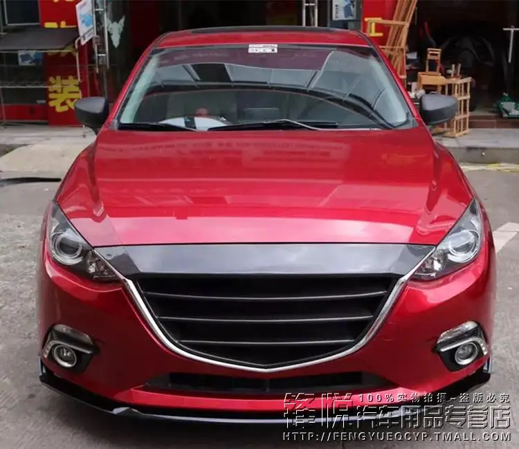 

Fit for MAZDA 3 AXELA carbon fiber NO LOGO grill grille Racing Grills grille