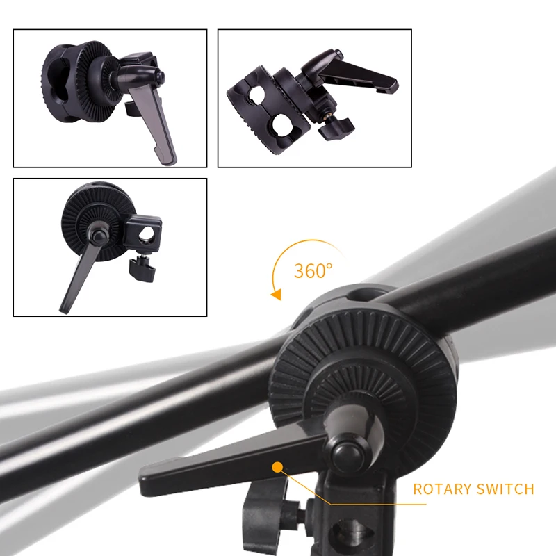  Photo Studio Kit Light Stand Cross Arm With Weight Bag Photo Studio Accessories Extension Rod 75 -1