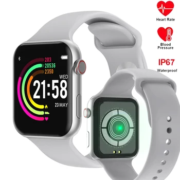 

F10 Smart Watch Full Touch Screen Heart Rate Blood Pressure Bluetooth Sports Tracker Fitness Watches For Android IOS PK W34 T68