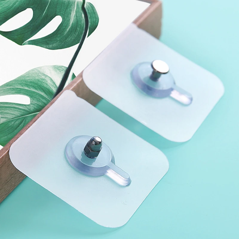 10pcs Screw Stickers Wall Picture Hook Non-Trace Invisible Traceless Hanging Kit 10pcs Screw Stickers Wall Picture Hook Non-Trace Invisible Traceless Hanging Kit