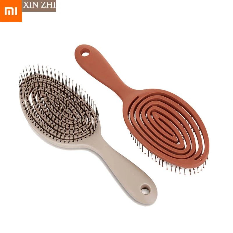 

Xiaomi Mijia Xinzhi Relaxing Elastic Massage Comb Portable Hair Brush Massage Brush Anti-static Magic Brushes Head Combs