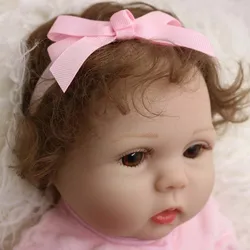 Poupée Reborn en Silicone pour nouveau né, jouet pour bébé, en plastique, pour rénovation, Amazon, eBay, AliExpress 