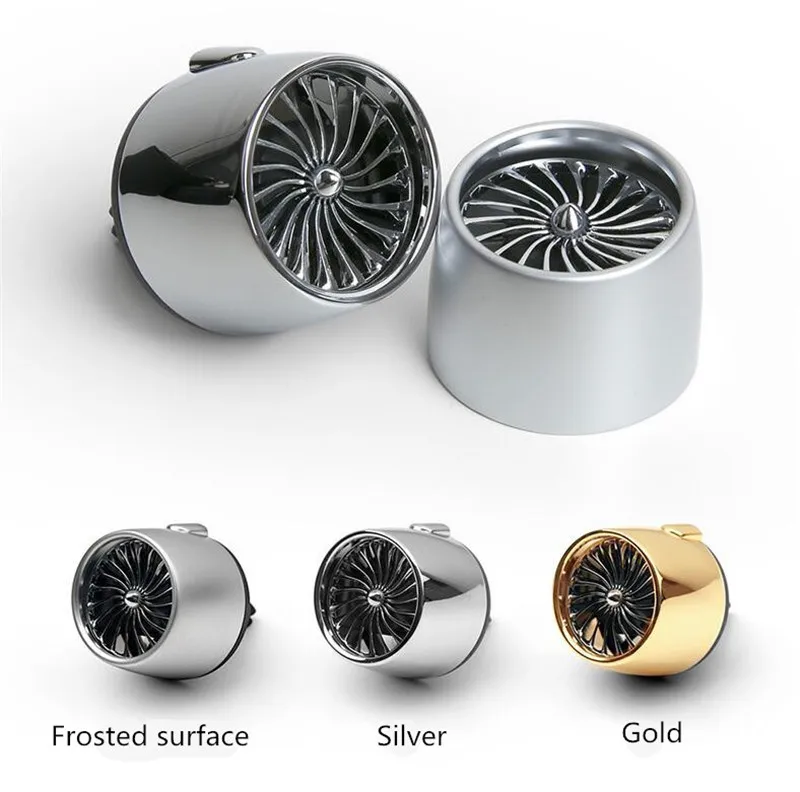 

1X Aromatherapy car air freshener car outlet luminescent alloy perfume clip solid perfume lasting fresh creative gift