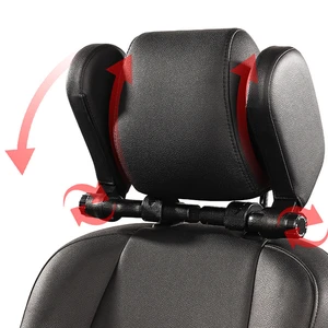 Image 3 - 車の首のヘッドレストマッサージu字型旅行シートヘッドクッションサポート車両枕カーインテリアアクセサリー