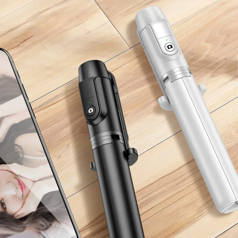 Алюминиевая Мини Многофункциональная телефонная стойка для селфи Bluetooth пульт дистанционного управления штатив для фотографии аксессуар