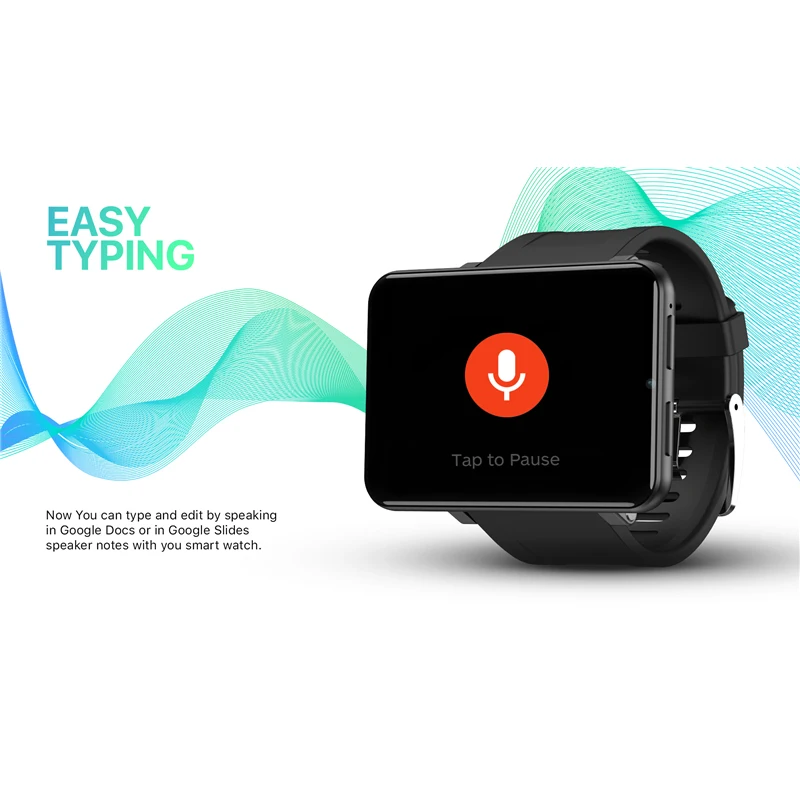DM100 4G 2.86 Inch Screen Smart Watch with sim