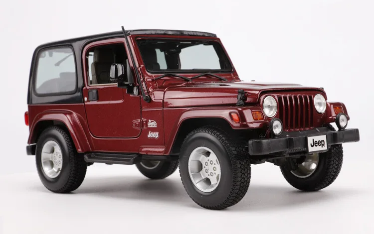 Maisto 1: 18 модель сплава Модель автомобиля завод Jeep Wrangler Jeep Willis внедорожник