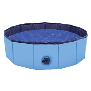 

Pet Kids Foldable Pool PVC Portable Swimming Pool Reusable Dog Washing Pond