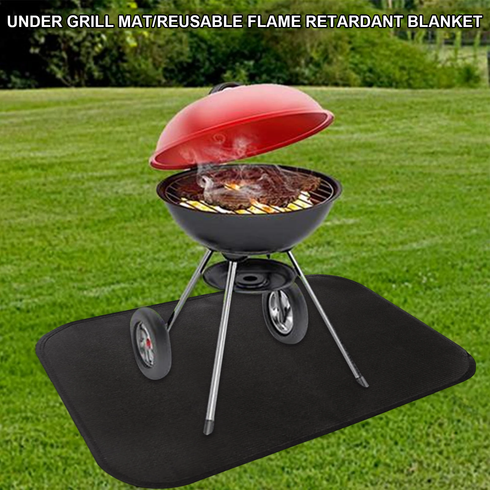 Under Grill Mat Fireproof Premium Fire Pit Protector For Deck ランキング2022