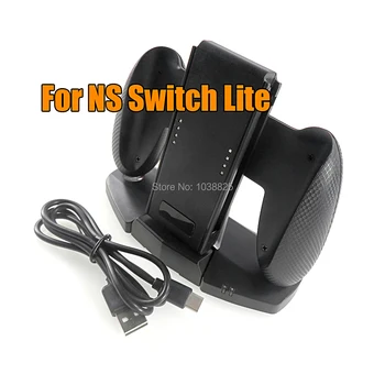 

Charger Docking Station Stand Base For NS Switch Joy-Con Accessories Grip Charging Support USB Cable For NS Lite NS Pro