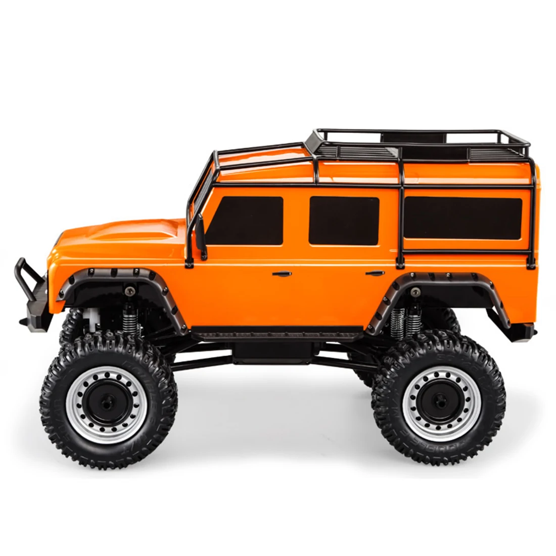 50 см 1:8 2,4G 4WD электрический RC Внедорожник Land Rover Defender модель автомобиля обучающая игрушка для детей и взрослых-зеленый оранжевый Размер XL