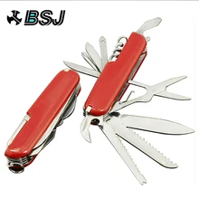 11 в 1 швейцарский нож складной многофункциональный набор инструментов охотничьи ножи для выживания на открытом воздухе портативные карманные компактные военные походные ножи