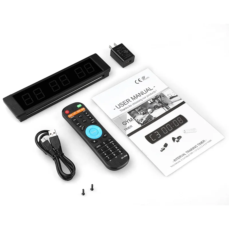 Ganxin Portable Remote Control Timer Multifunction Gym