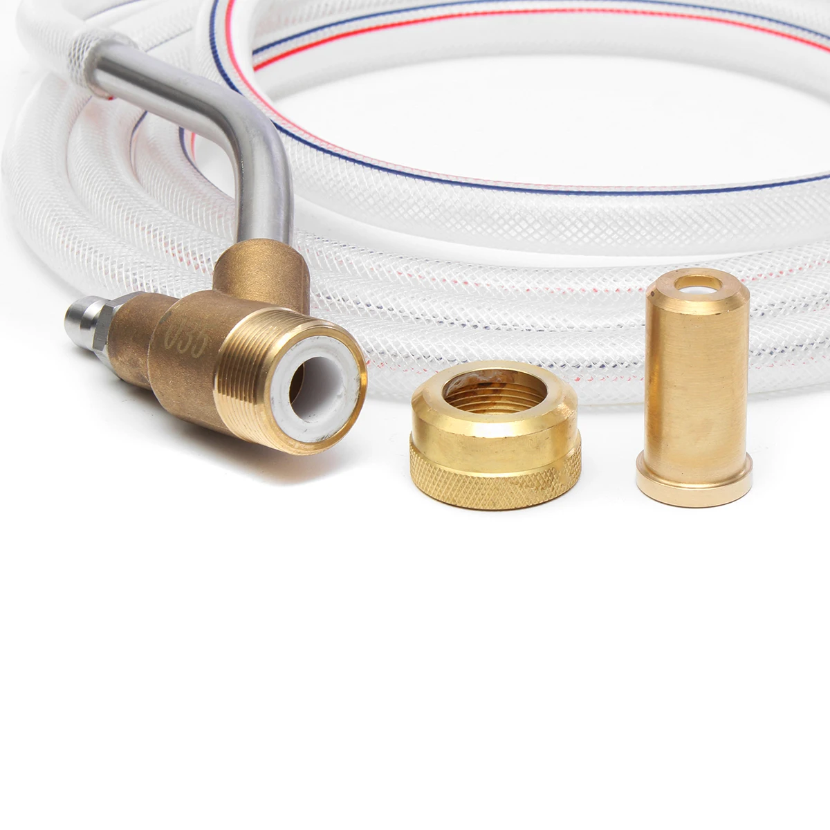 

1/4 Pressure Washer Hose Tube Connector Quick Release Kit Pipe For KARCHER HD HDS Garden Tools Kit
