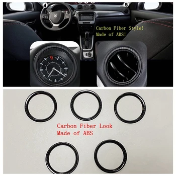 

Lapetus Side Air Conditioning AC Outlet Vent Cover Accessories Interior Trim 5 Piece For Suzuki Vitara Escudo 2015 - 2020 ABS