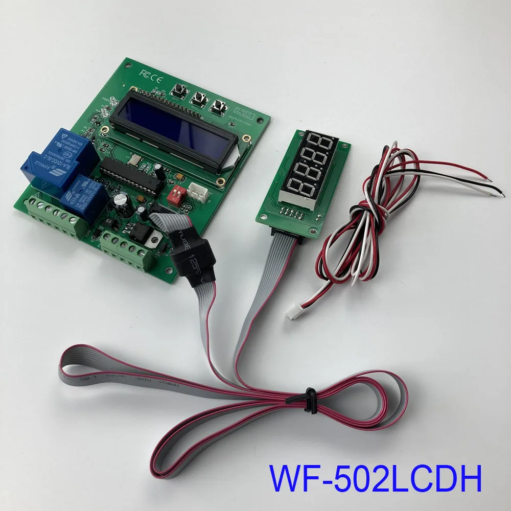 WF-502LCDH 코인 작동 시간 제어 장치, 코인 수락 기용 2 개의 릴레이 출력 타이머 컨트롤러 - AliExpress