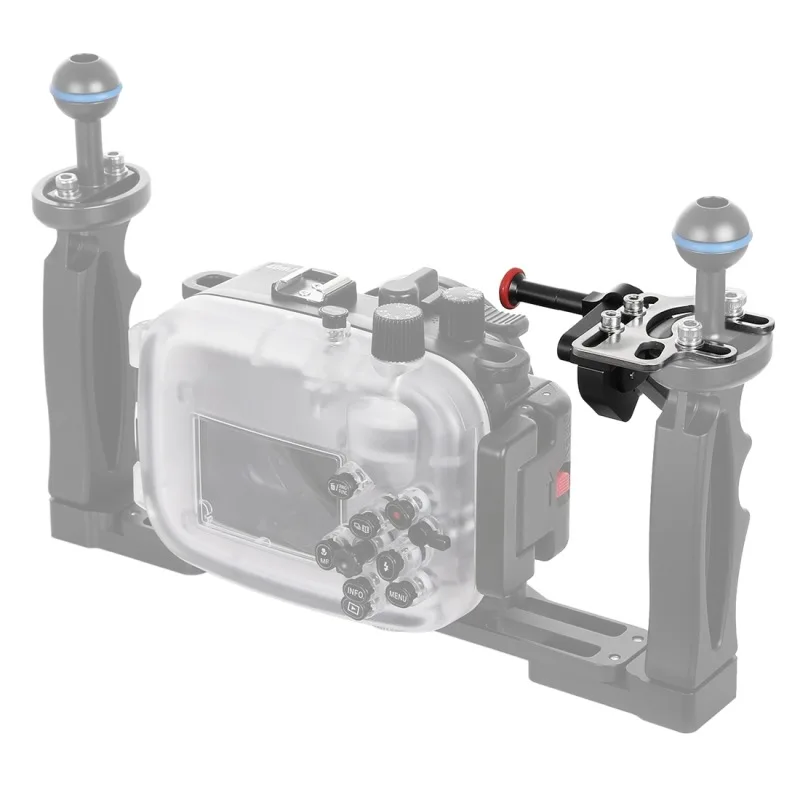 

Fully Compatible with Shutter Extension Rod Diving Camera Bracket Applicable