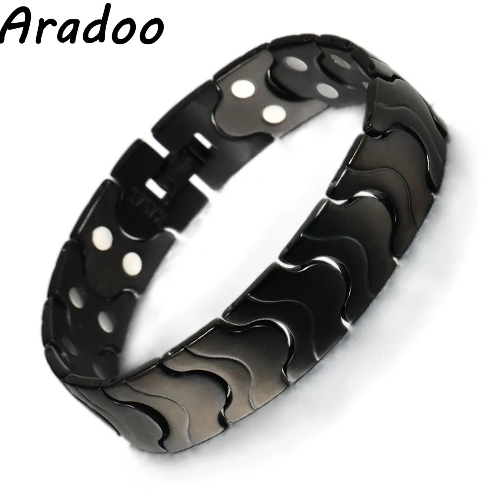 ARADOO Bracelet Stainless Steel Bracelet Clasp Bracelet