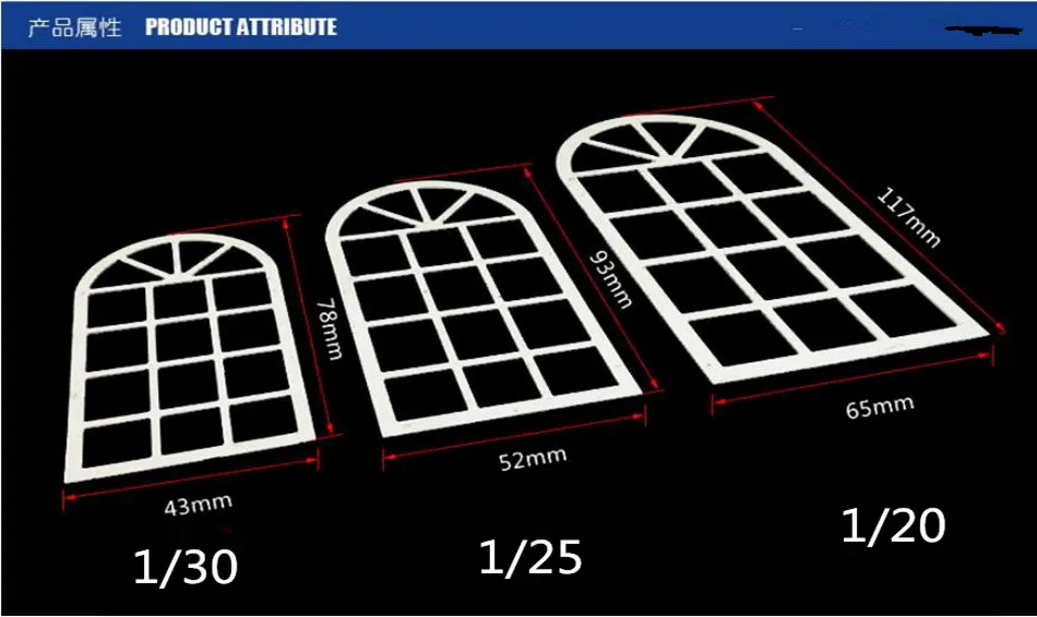 10 шт Материал модели здания окна двери diy хижина ручной сборки дома оконные рамы