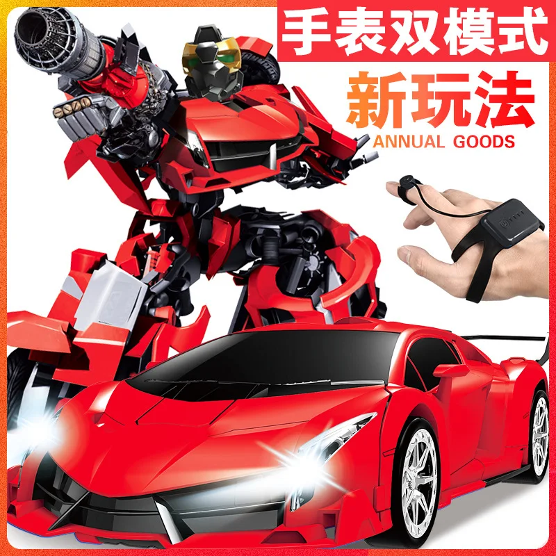 

Super Induction Remote Control Deformation Car King Kong Robot Remote Control Car Charging Electric Boy Racing Car Children's To