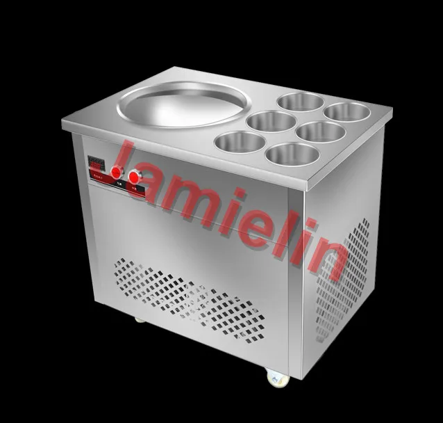 Jamielin, полностью нержавеющая сталь, мороженое, свернутый йогурт, машина для жареного мороженого, машина для жареного мороженого, машина для производства мороженого