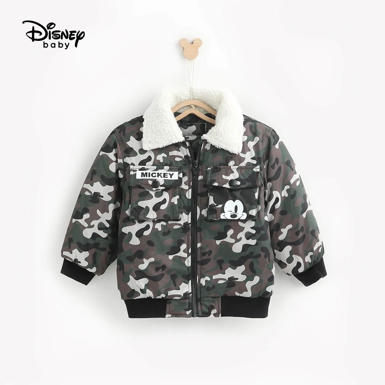 Disney/детский топ, новая хлопковая куртка для малышей куртка для мальчиков на осень и зиму хлопковая одежда Одежда для маленьких мальчиков зимнее пальто для девочек