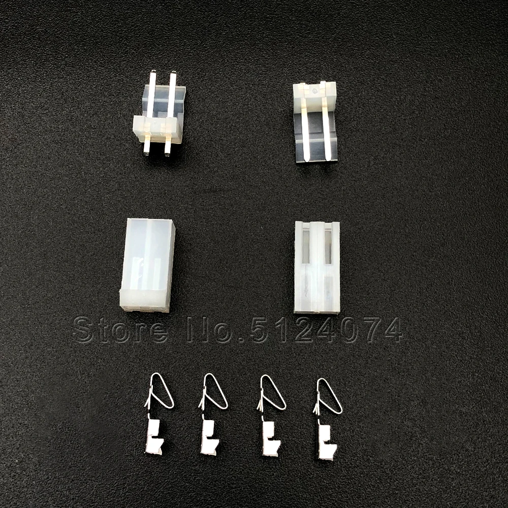 20 комплектов = 80 шт CH3.96mm разъем 2P 2pin CH3.96 прямой/изогнутый изгиб иглы+ набор клемм+ Корпус штыревой штырь сиденья/вилки/тростника