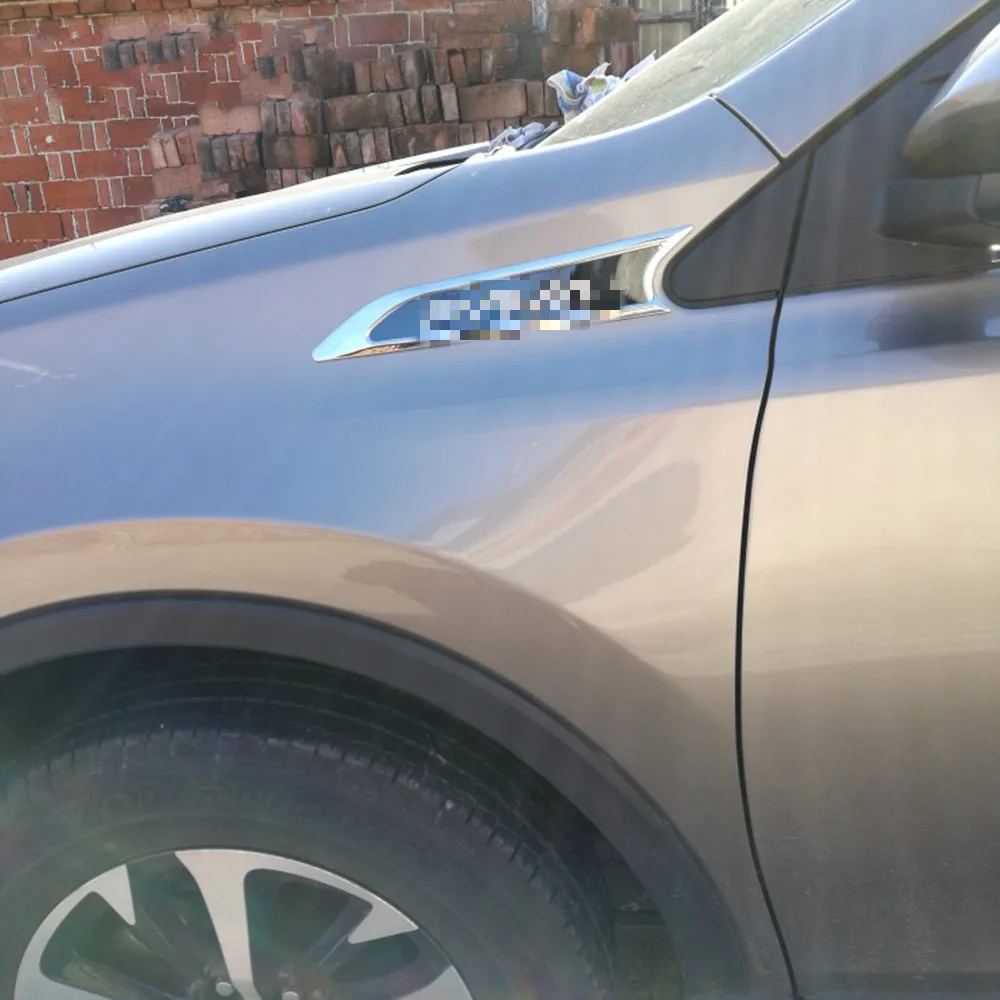2 шт. для TOYOTA RAV4 2013- аксессуары зеркала значок на крыло эмблема на крыло автомобиля наклейки для тела молдинги