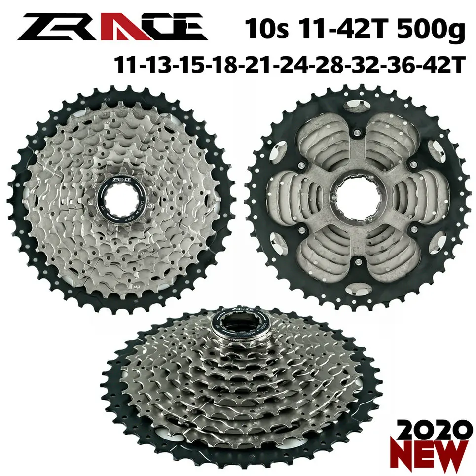 LTWOO ZRACE кассета для велосипеда 8 9 10 11 скоростей MTB велосипед freewheel 11-42 T/11-46 T/11-50 T/11-52 T для ALIVIO/DEOR/SLX/XT Mount - Цвет: 10S 11-42T