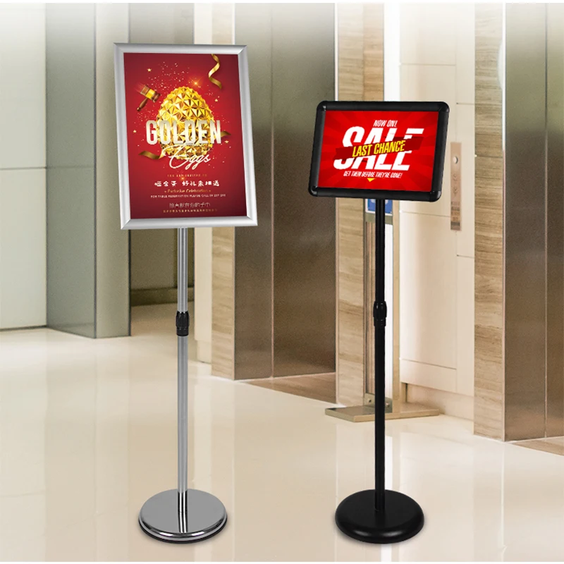 Free Shipping Aluminium Alloy stand Poster Frame Advertising (For A4/A3/A2 size graphic) | Дом и сад