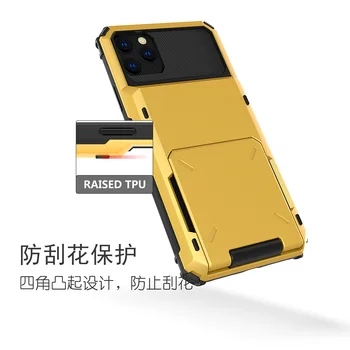 

Mobile Phone Shell Manufacturers Direct Selling Flip Card Instert IPhone11 Protective Case Applicable IPhoneSE 2 Apple Accessori