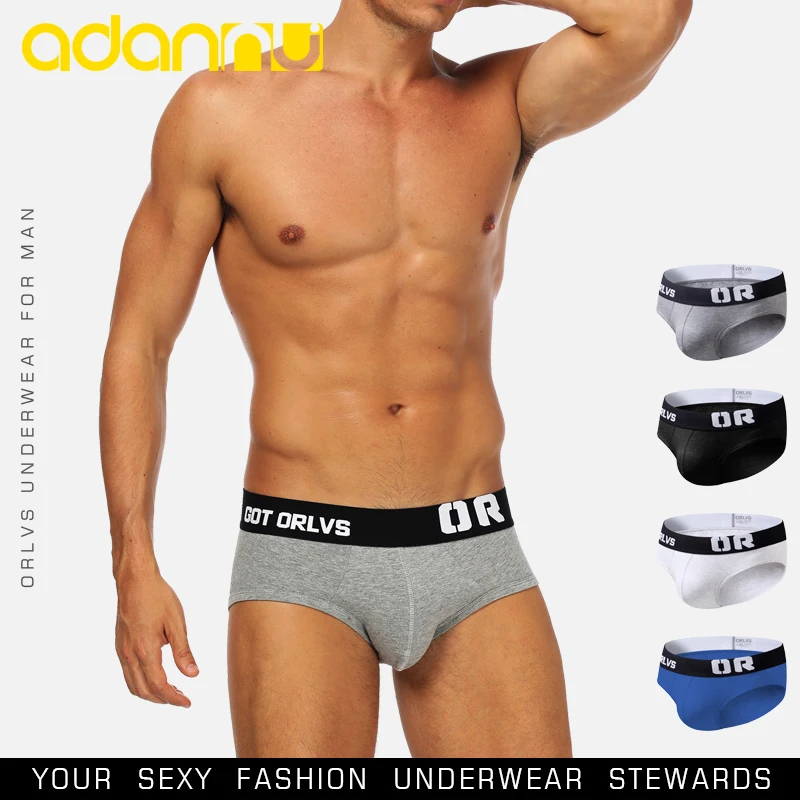 Брендовое Мужское нижнее белье мужские трусы дышащие хлопковые Cueca Tanga удобные