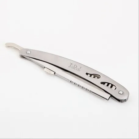 Vintage Razor Manual Razor Shave Shaving Head Shaving Hair Eyebrow Knife Haircut Razor Knife Holder G0726