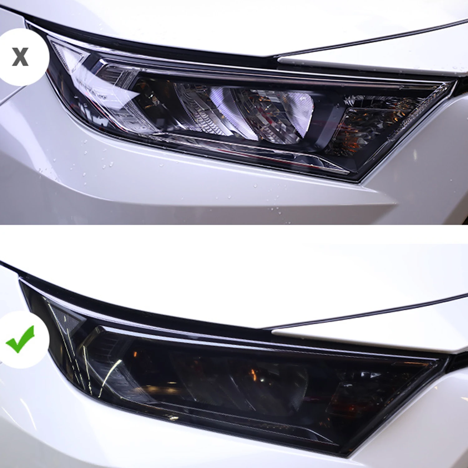Защитная пленка против царапин для передней фары Toyota RAV4 2019 2020 XA50 аксессуары